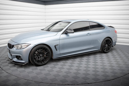 Sideskørter diffuser V.2 BMW 4 Coupe / Gran Coupe / Cabrio M-Pack F32 / F36 / F33