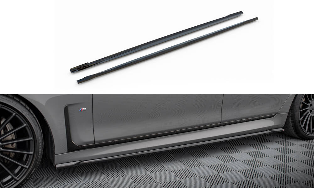 Sideskørter diffuser V.2 BMW 7 M-Pack G11