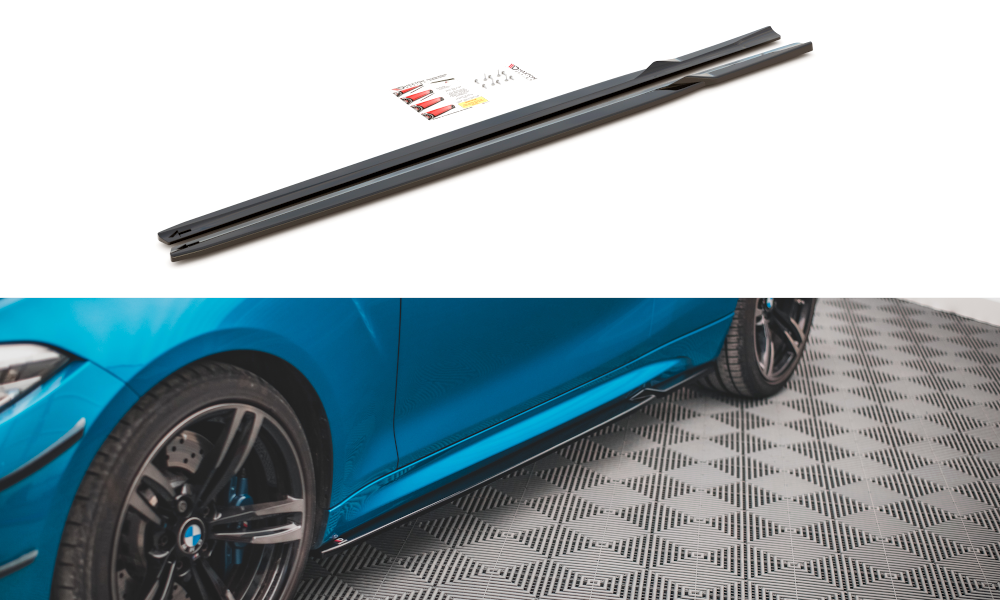 Sideskørter diffuser V.2 BMW M2 F87