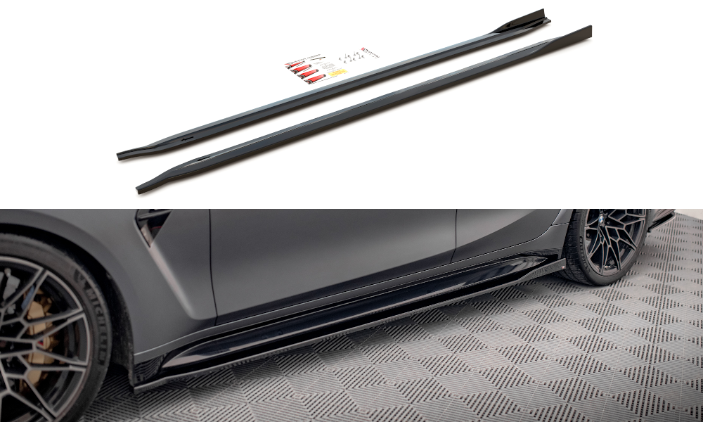 Sideskørter diffuser V.2 BMW M3 Sedan / Touring G80 / G81