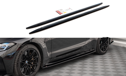 Sideskørter diffuser V.2 BMW M4 G82 / G82 Facelift