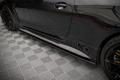 Sideskørter diffuser V.2 BMW M4 G82 / G82 Facelift