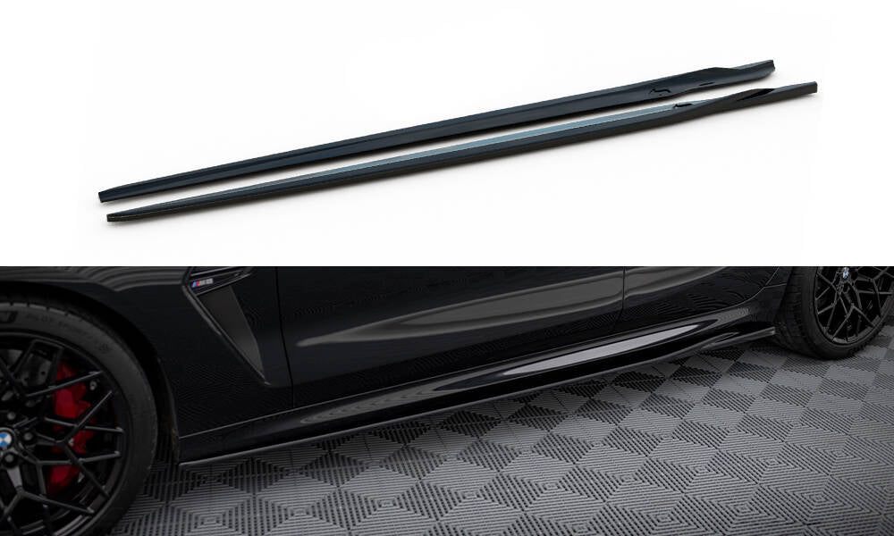 Sideskørter diffuser V.2 BMW M8 Gran Coupe F93 / 8 Gran Coupe M-Pack G16