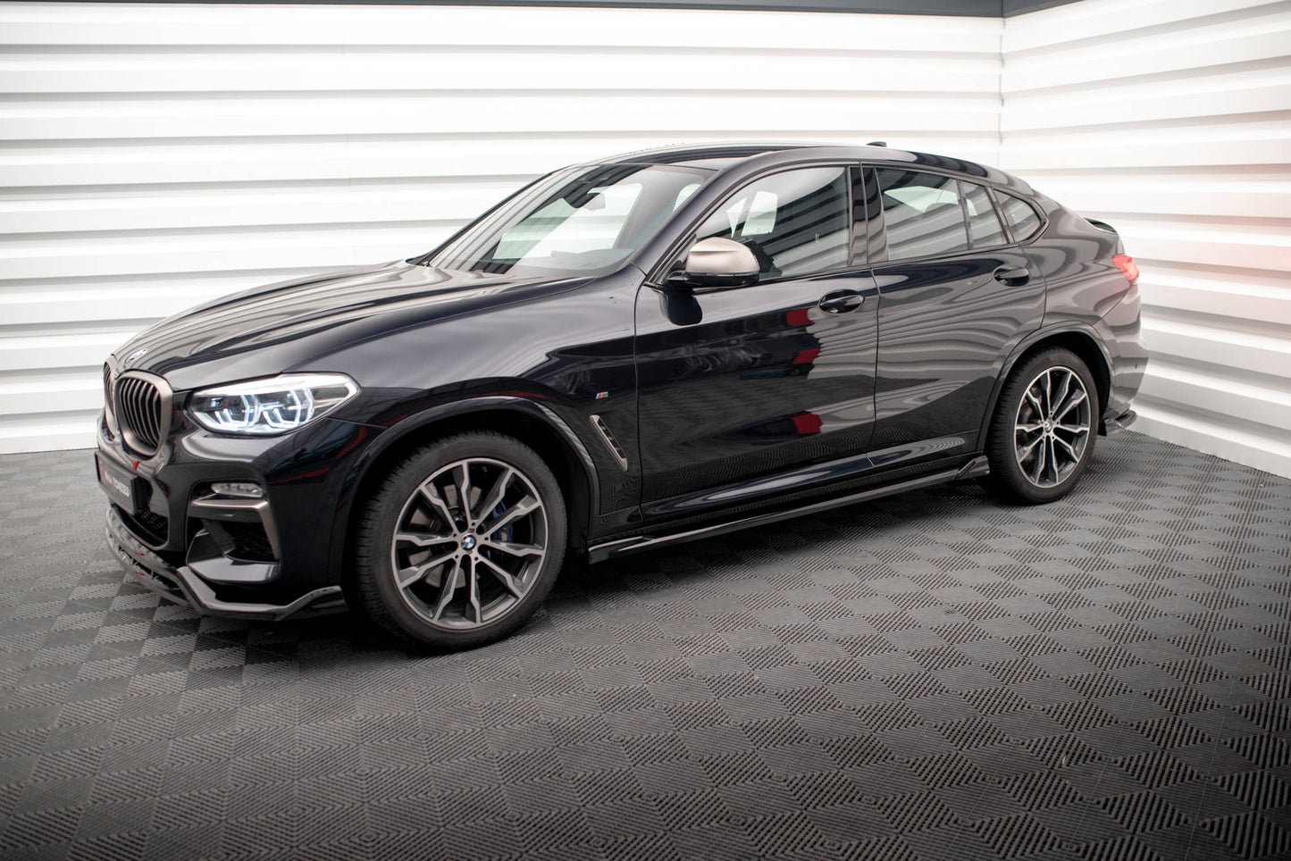 Sideskørter diffuser V.2 BMW X4 M-Pack G02