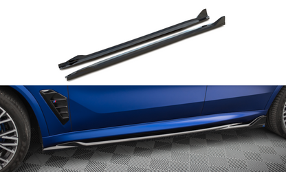 Sideskørter diffuser V.2 BMW X5 M-Pack G05 Facelift
