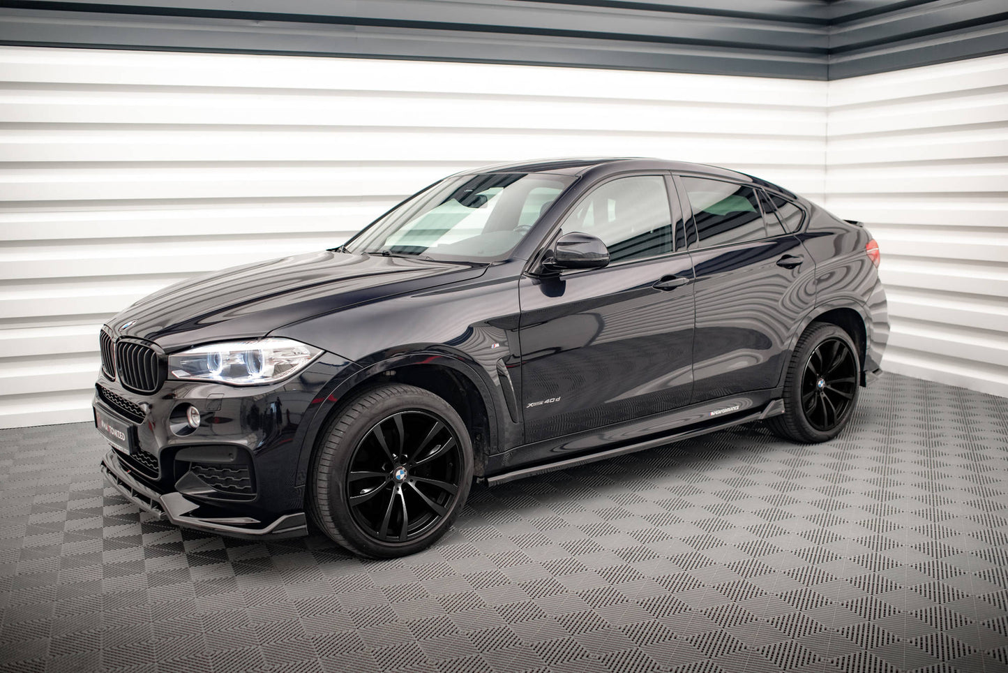 Sideskørter diffuser V.2 BMW X6 M-Pack F16