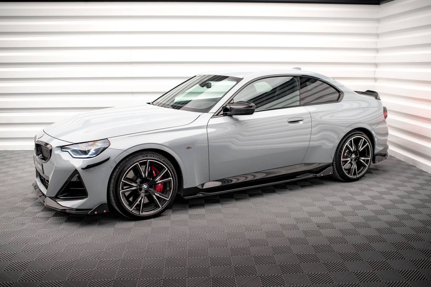 Sideskørter diffuser V.2 + Flaps BMW 2 Coupe M-Pack / M240i G42