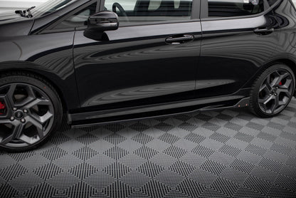 Sideskørter diffuser V.2 + Flaps Ford Fiesta ST / ST-Line
