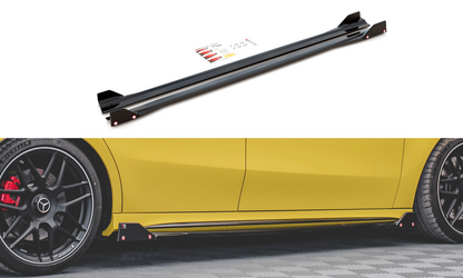 Sideskørter diffuser V.2 + Flaps Mercedes-AMG A45 S