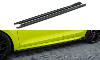 Sideskørter diffuser V.2 + Flaps Skoda Octavia RS Mk4