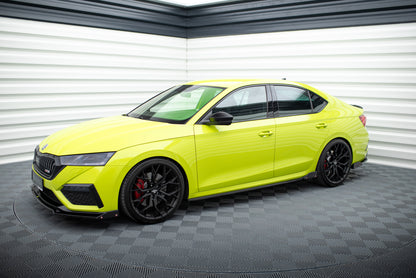 Sideskørter diffuser V.2 + Flaps Skoda Octavia RS Mk4