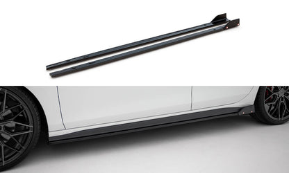 Sideskørter diffuser V.2 + Flaps Volkswagen Golf GTI / GTE / GTI Clubsport / GTD / R-Line Mk8