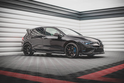 Sideskørter diffuser V.2 + Flaps Volkswagen Golf R Mk8