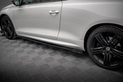 Sideskørter diffuser V.2 + Flaps Volkswagen Scirocco R Mk3