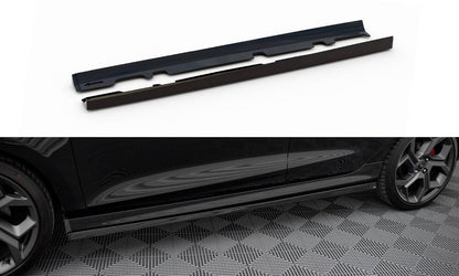 Sideskørter diffuser V.2 Ford Fiesta Mk8 ST / ST-Line