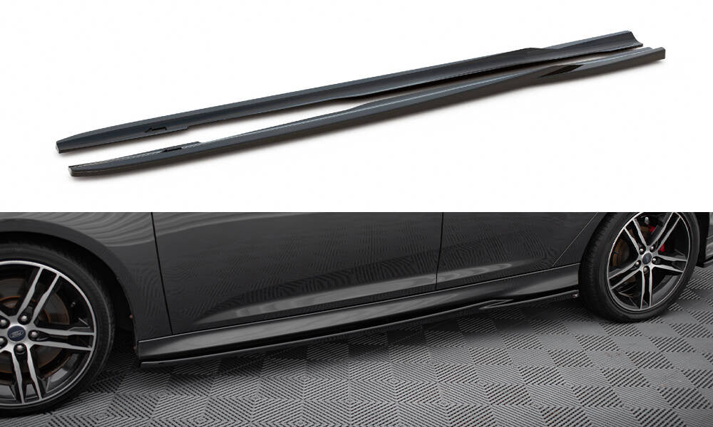 Sideskørter diffuser V.2 Ford Focus ST Mk3