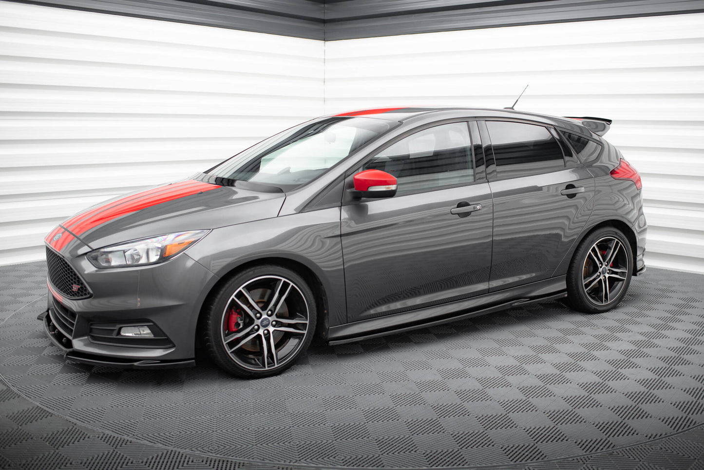 Sideskørter diffuser V.2 Ford Focus ST Mk3