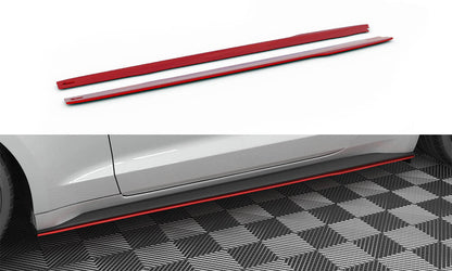 Sideskørter diffuser V.2 Ford Mustang Mk6 Facelift