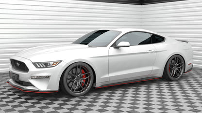 Sideskørter diffuser V.2 Ford Mustang Mk6 Facelift