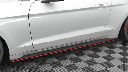 Sideskørter diffuser V.2 Ford Mustang Mk6 Facelift