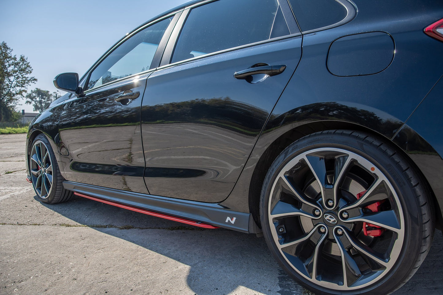 Sideskørter diffuser V.2 Hyundai I30 N Mk3