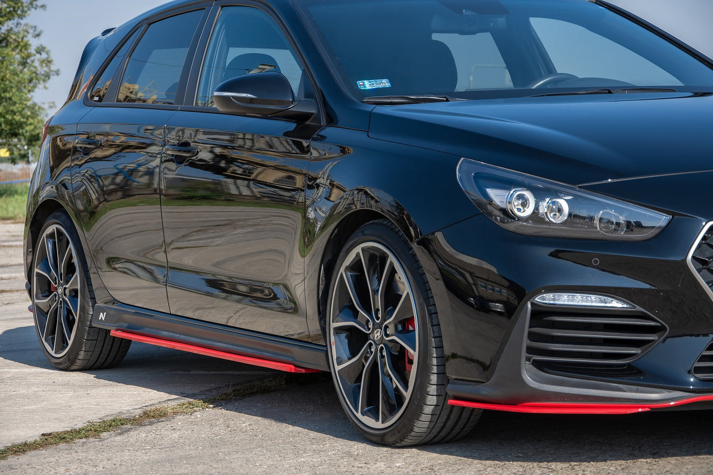 Sideskørter diffuser V.2 Hyundai I30 N Mk3