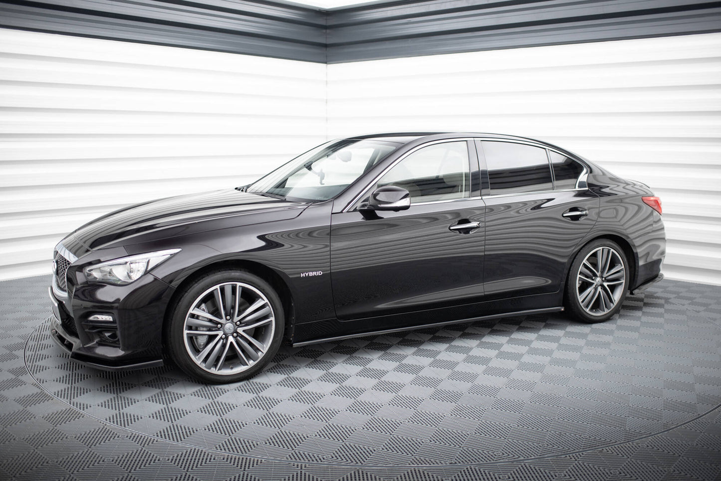 Sideskørter diffuser V.2 Infiniti Q50 S Mk1