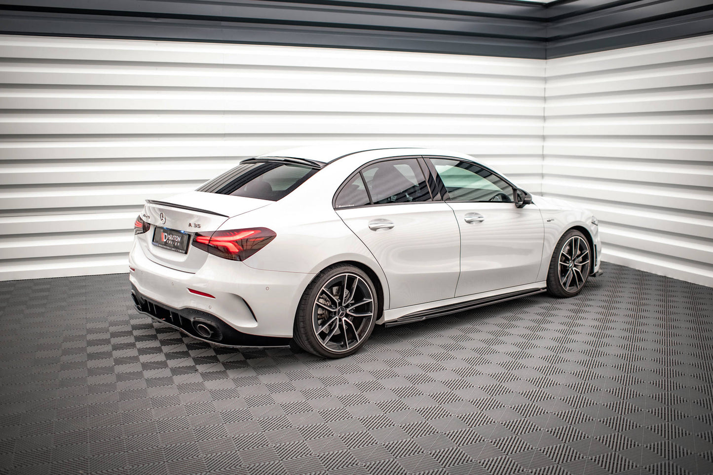 Sideskørter diffuser V.2 Mercedes A35 AMG / AMG-Line W177