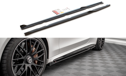 Sideskørter diffuser V.2 Mercedes-AMG C 63AMG Coupe C205 Facelift