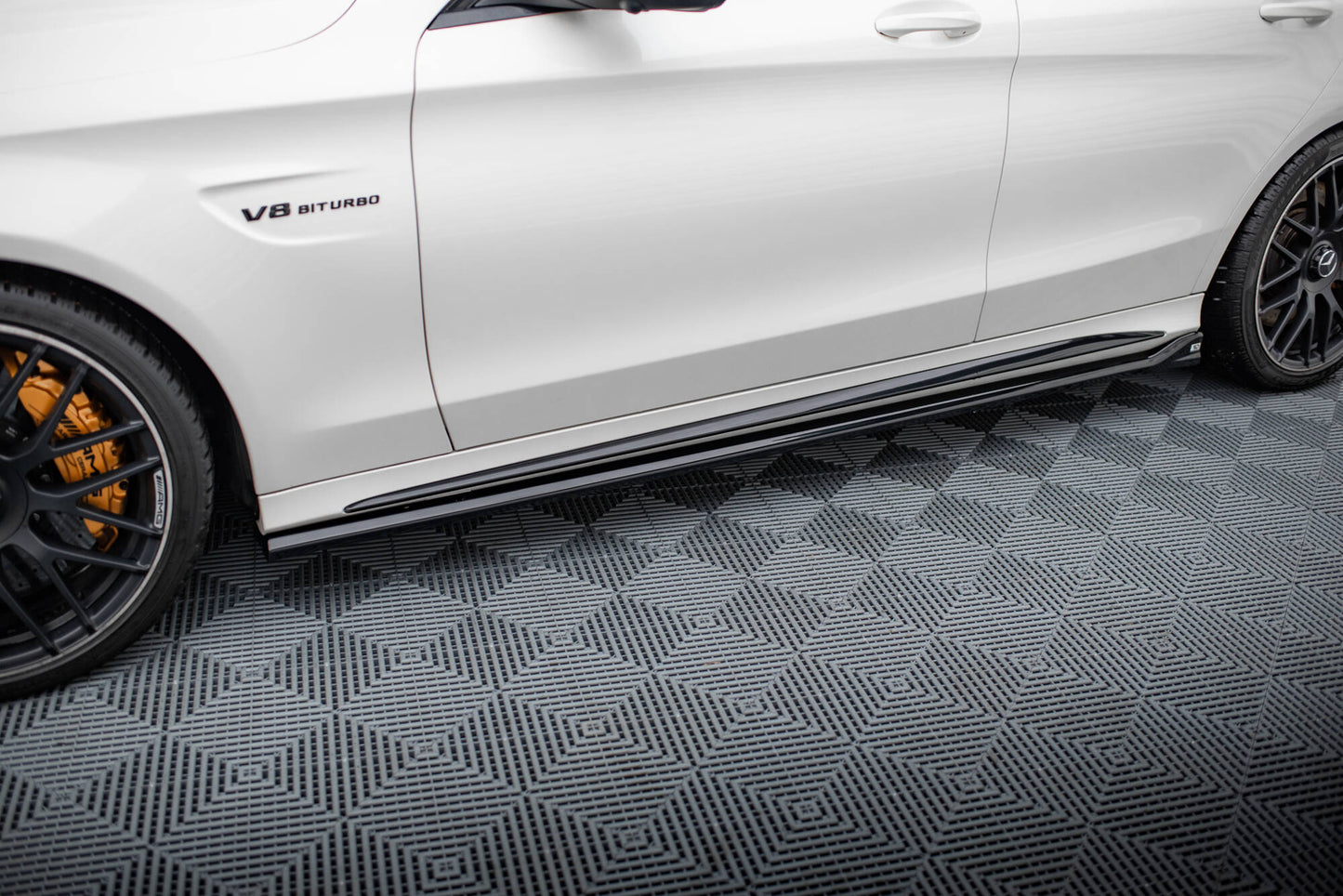 Sideskørter diffuser V.2 Mercedes-AMG C63 Sedan / Estate W205 / S205