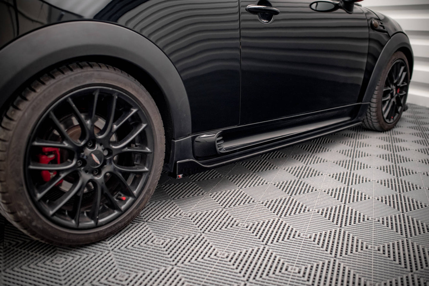 Sideskørter diffuser V.2 Mini Cooper John Cooper Works R56