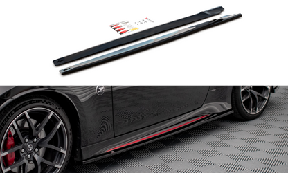 Sideskørter diffuser V.2 Nissan 370Z Nismo Facelift