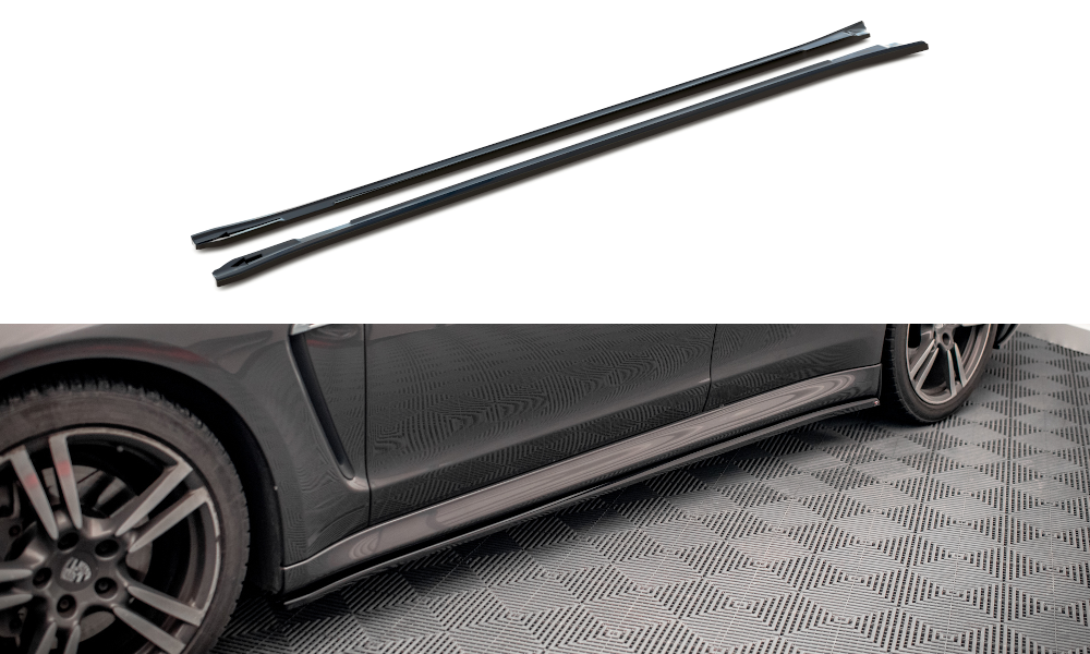 Sideskørter diffuser V.2 Porsche Panamera / Panamera Diesel / Panamera Turbo 970