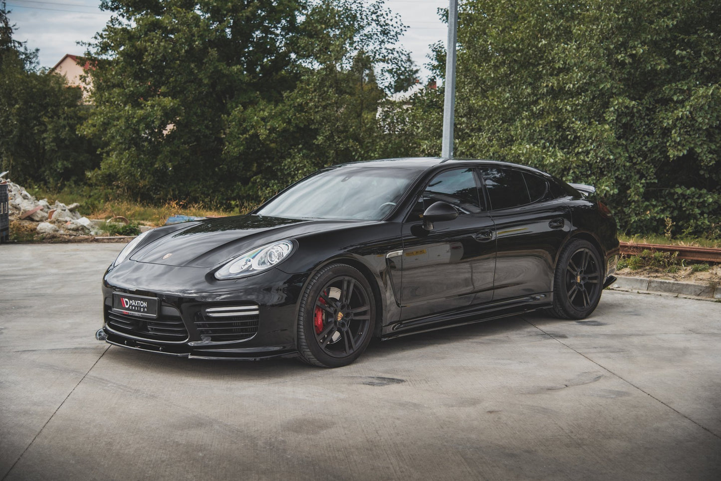 Sideskørter diffuser V.2 Porsche Panamera Turbo 970 Facelift