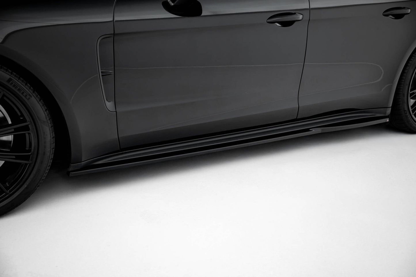 Sideskørter diffuser V.2 Porsche Panamera Turbo S E-Hybrid / Panamera E-Hybrid 971