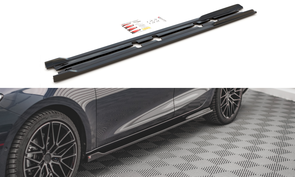 Sideskørter diffuser V.2 Seat Leon FR Mk4 / Cupra Leon