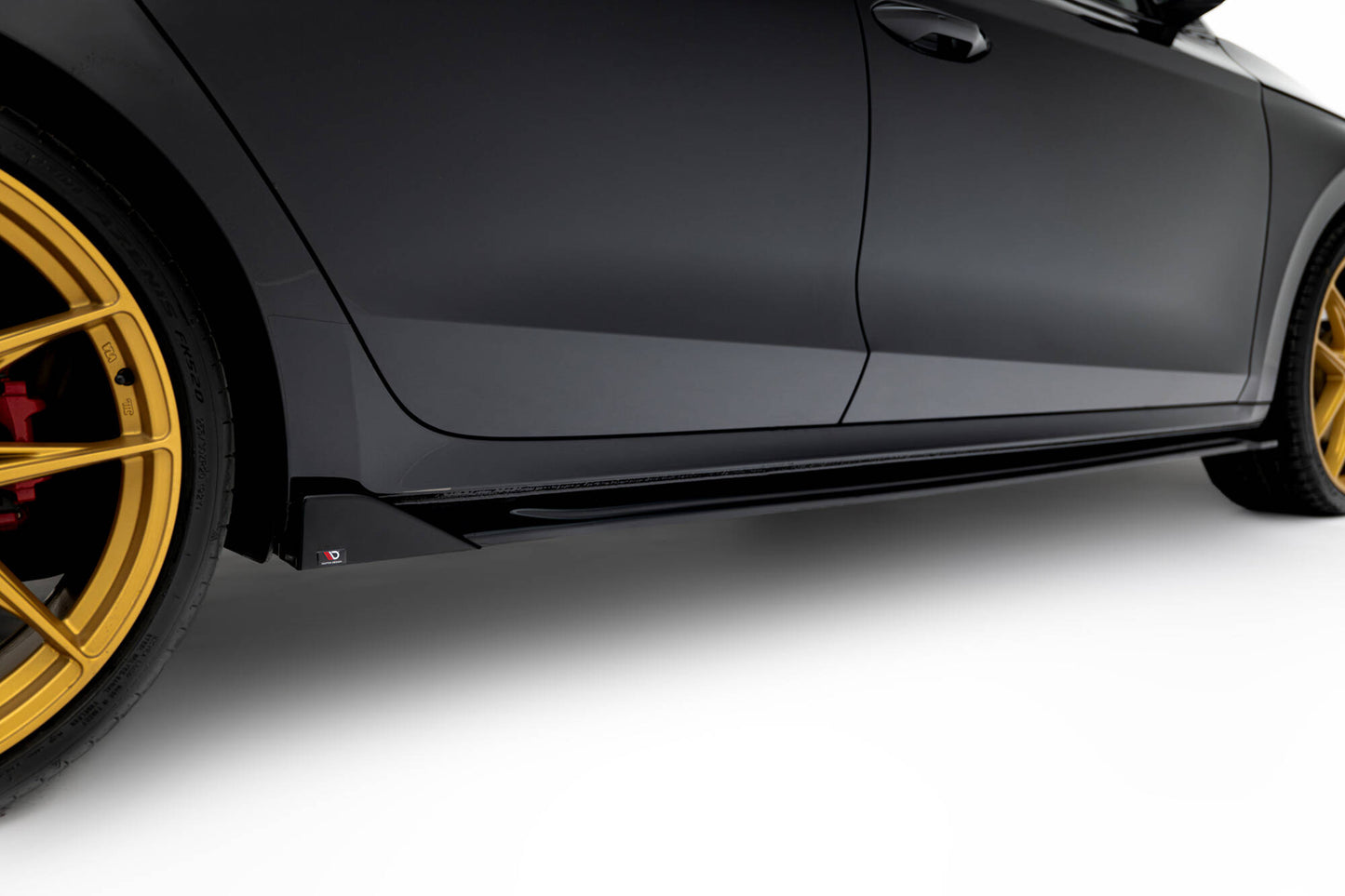 Sideskørter diffuser V.2 Skoda Octavia RS Liftback / Combi Mk4 / Mk4 Facelift
