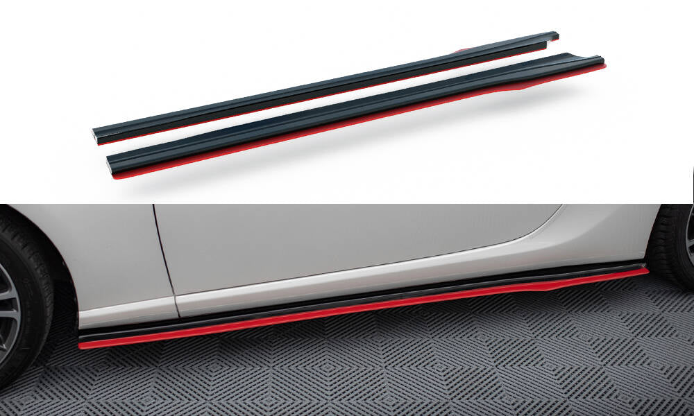 Sideskørter diffuser V.2 Subaru BRZ Mk1 / Mk1 Facelift / Toyota GT86 Facelift