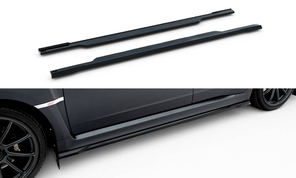 Sideskørter diffuser V.2 Subaru Impreza WRX STI Mk3 Facelift