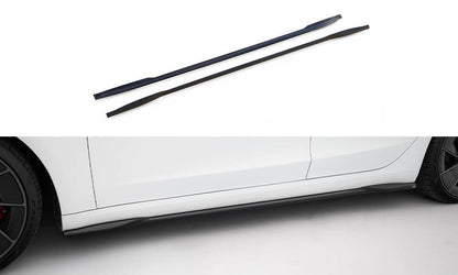 Sideskørter diffuser V.2 Tesla Model 3 Performance Mk1 Facelift