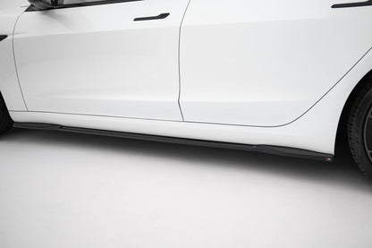 Sideskørter diffuser V.2 Tesla Model 3 Performance Mk1 Facelift