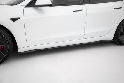 Sideskørter diffuser V.2 Tesla Model 3 Performance Mk1 Facelift