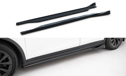 Sideskørter diffuser V.2 Tesla Model X Mk1 Facelift