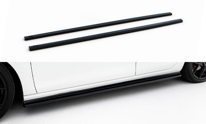 Sideskørter diffuser V.2 VW Golf 7 GTI (narrow)
