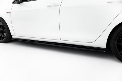 Sideskørter diffuser V.2 VW Golf 7 GTI (narrow)