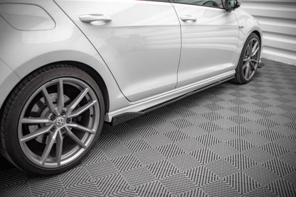 Sideskørter diffuser V.2 Volkswagen Golf R / R-Line Mk7