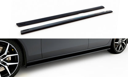 Sideskørter diffuser V.2 Volvo S60/V60 R-Design Mk3
