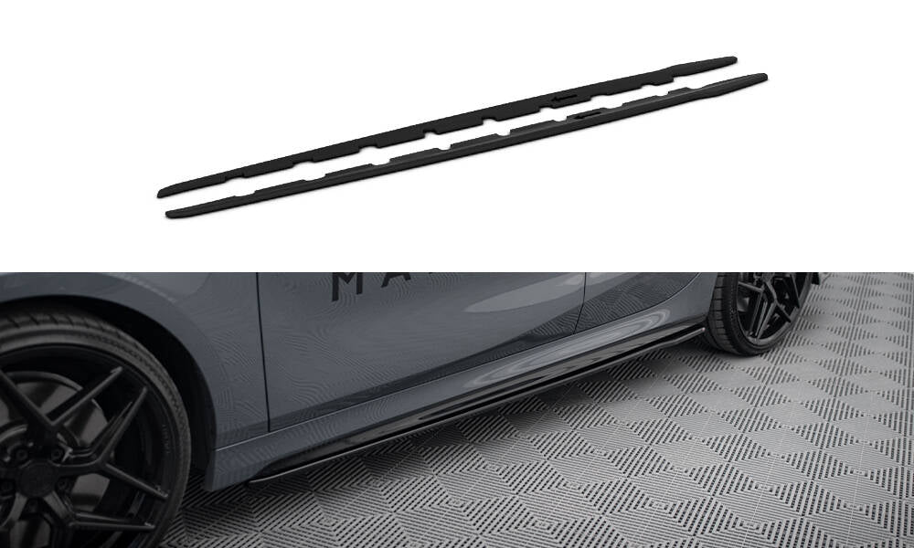 Sideskørter diffuser V.2 til BMW 1 M-Pack / M135i / 128ti