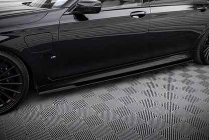 Sideskørter diffuser V.2 til BMW 7 Long M-Pack G12