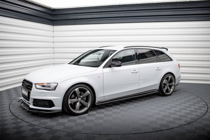 Sideskørter diffuser V.3 Audi A4 / A4 S-Line / S4 B8